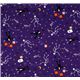 purple Halloween fabric skeleton Frankenstein pumpkin 2