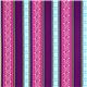 purple Michael Miller fabric with nordic patterns & stripes 2