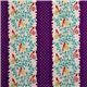 purple Perch echino laminate fabric with birds Japan 2