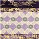 purple Robert Kaufman fabric with Asian flowers & border 3