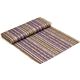purple Robert Kaufman fabric with flowers & gold USA 3