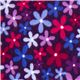 purple flannel fabric little flowers by Robert Kaufman 1