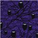 violetter Eulen Stoff Robert Kaufman USA Designer 1