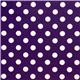 purple polka dot laminate fabric by Cosmo from Japan 2