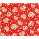 roter Cosmo Stoff Reh Eichhörnchen Erdbeere Japan 3