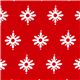 red Michael Miller Christmas fabric with Christmas stars 1