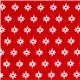 red Michael Miller Christmas fabric with Christmas stars 2