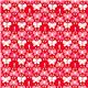 red Michael Miller fabric with rosa butterflies 2