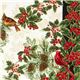 red Timeless Treasures Christmas fabric poinsettia  2