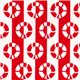 red Timeless Treasures lifesaver fabric USA 1