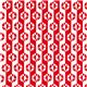 red Timeless Treasures lifesaver fabric USA 2