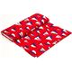red Timeless Treasures sailing ship fabric USA 3