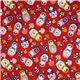red big matryoshka mushroom Kokka fabric kawaii Japan 2