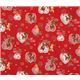red deer squirrel bunny Kokka linen fabric 2