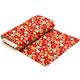 red flannel fabric colourful flowers de Robert Kaufman 3