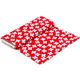 roter Blumen Bio-Stoff wei�e G�nsebl�mchen Robert Kaufman 3