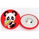 red panda button big mushroom Japanese fabric button 2