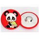 red panda button fly agaric Japanese fabric button 2