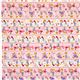 rose girl oxford fabric rabbit flamingo Kokka 3