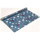 teal Riley Blake laminate fabric with stars from the USA 3