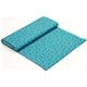 teal fabric with colourful polka dots by Robert Kaufman 3