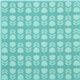 teal mini tulips fabric par Michael Miller from the USA 2