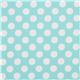turquoise Michael Miller fabric Ta Dot with white dots 2