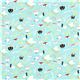 turquoise Sushi fabric Japanese food by Timeless Treasures 2