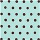 trkiser echino Canvas Stoff mit braunen Polka Dots 2