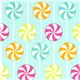 turquoise fabric with lolly by Robert Kaufman 1