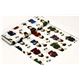 white Christmas fabric paper dolls Robert Kaufman 5