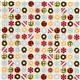 white Christmas tree decorations fabric Robert Kaufman 2