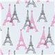 white Eiffel Tower fabric Robert Kaufman designer 1