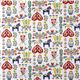 white Holland Matryoshka Kokka oxford fabric from Japan 2