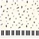white Japanese fabric Alice in Wonderland piano 2