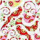 white Michael Miller Christmas fabric with birds 1