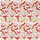 white Michael Miller Christmas fabric with birds 2
