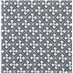 white Michael Miller Quatrefoils interlock fabric 2