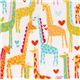 white Michael Miller fabric Giraffe Love heart 1