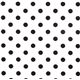 weier Michael Miller Stoff schwarze Polka Punkte 2