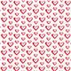 white Michael Miller fabric with red hearts 2