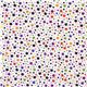 white Riley Blake Halloween fabric colourful stars 2