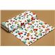 white Riley Blake fabric with car police stop sign 3