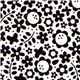 white Riley Blake fabric with flower & butterfly 1