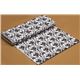 white Riley Blake fabric with flowers & embellishments 3