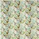 white Riley Blake fabric with turquoise flowers and Paisley 2