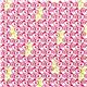 white Robert Kaufman fabric with magenta ornaments 2