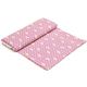 white Robert Kaufman fabric with magenta ornaments 3