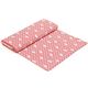 white Robert Kaufman fabric with red ornaments 3