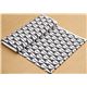 white designer fabric Eiffel Tower & flower from the USA 3